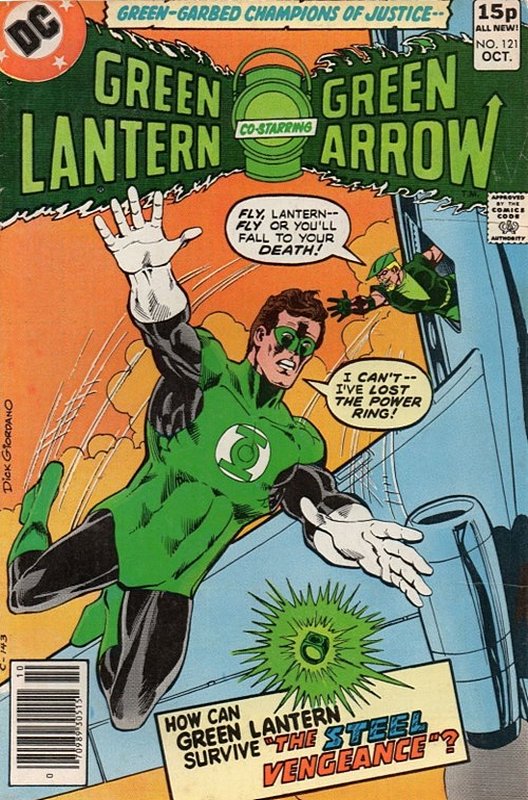Cover of Green Lantern (Vol 2) #121. One of 250,000 Vintage American Comics on sale from Krypton!
