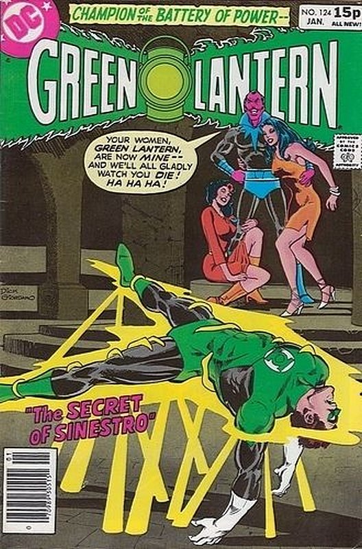 Cover of Green Lantern (Vol 2) #124. One of 250,000 Vintage American Comics on sale from Krypton!