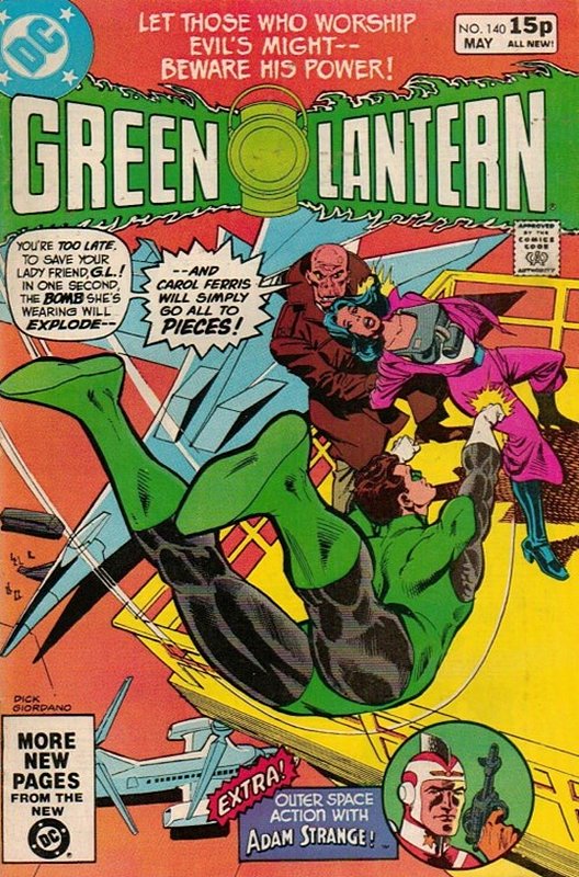 Cover of Green Lantern (Vol 2) #140. One of 250,000 Vintage American Comics on sale from Krypton!