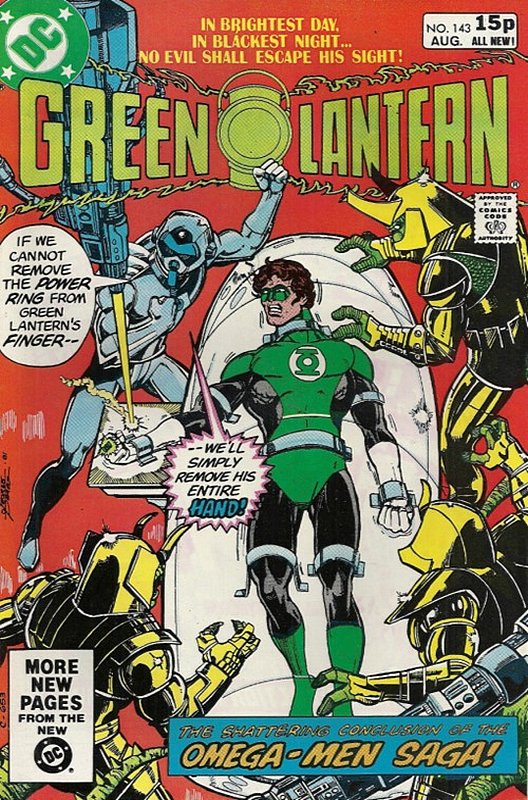 Cover of Green Lantern (Vol 2) #143. One of 250,000 Vintage American Comics on sale from Krypton!