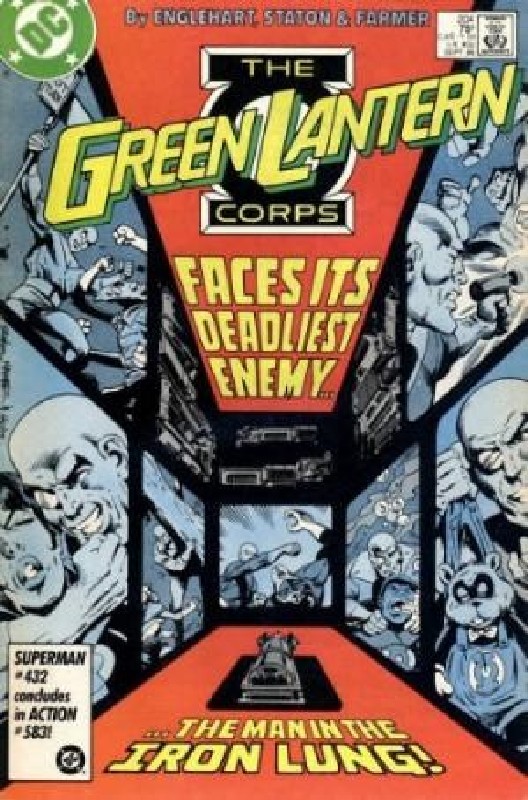 Cover of Green Lantern (Vol 2) #204. One of 250,000 Vintage American Comics on sale from Krypton!