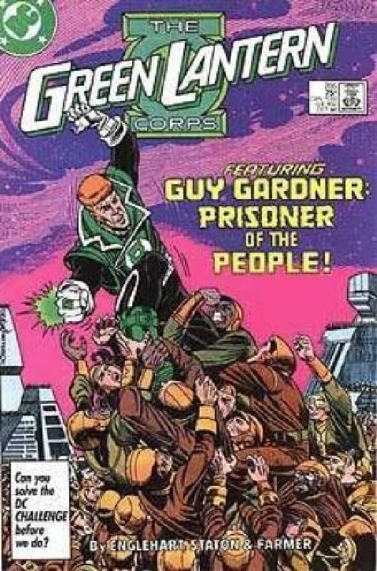 Cover of Green Lantern (Vol 2) #205. One of 250,000 Vintage American Comics on sale from Krypton!