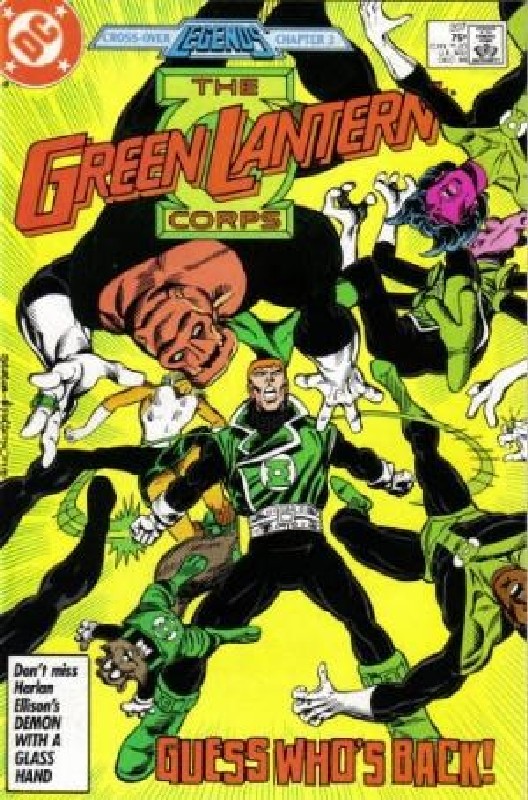 Cover of Green Lantern (Vol 2) #207. One of 250,000 Vintage American Comics on sale from Krypton!