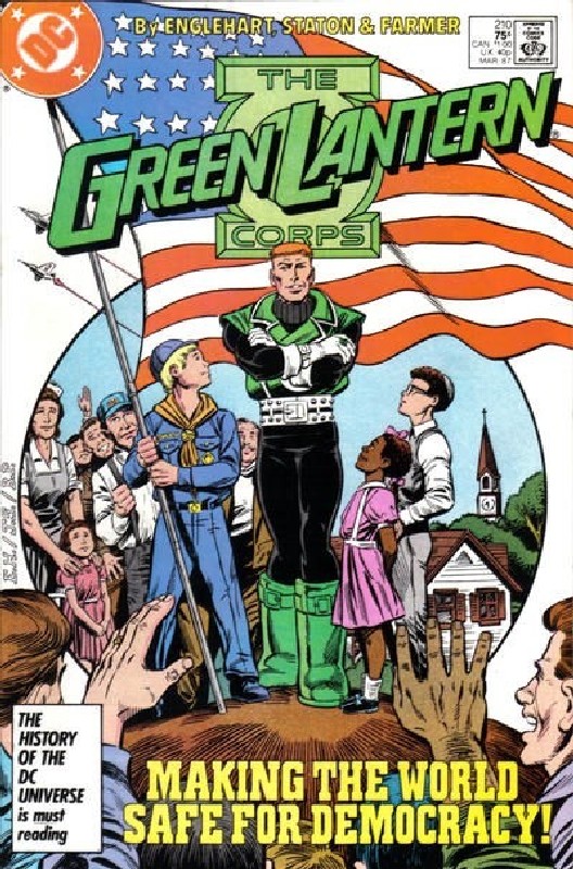 Cover of Green Lantern (Vol 2) #210. One of 250,000 Vintage American Comics on sale from Krypton!