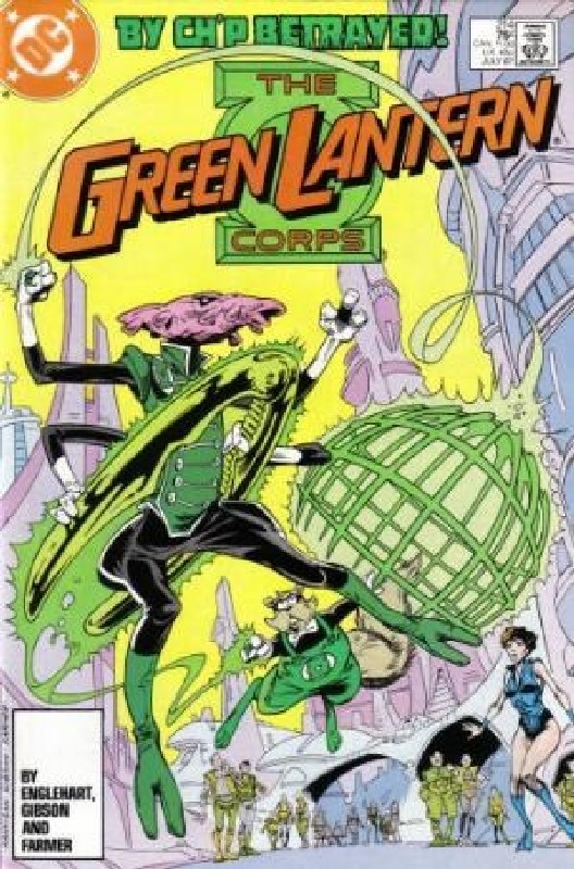 Cover of Green Lantern (Vol 2) #214. One of 250,000 Vintage American Comics on sale from Krypton!