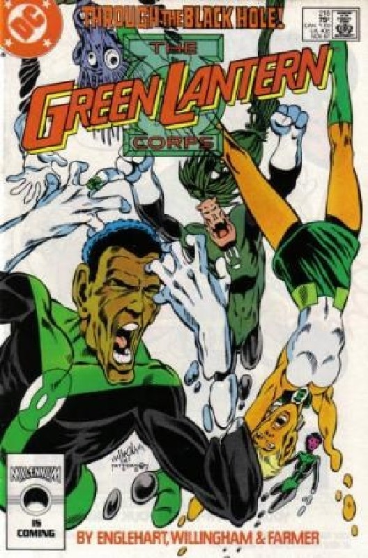 Cover of Green Lantern (Vol 2) #218. One of 250,000 Vintage American Comics on sale from Krypton!