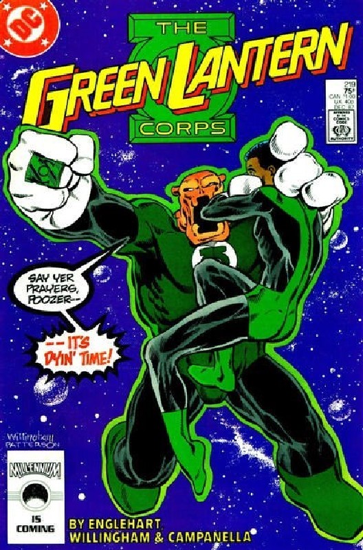 Cover of Green Lantern (Vol 2) #219. One of 250,000 Vintage American Comics on sale from Krypton!