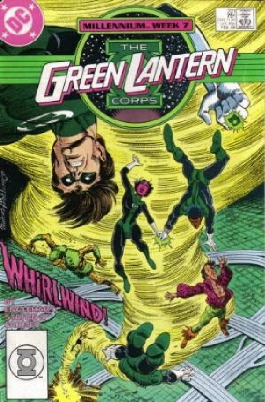 Cover of Green Lantern (Vol 2) #221. One of 250,000 Vintage American Comics on sale from Krypton!