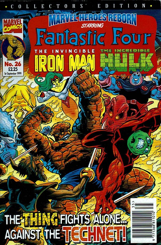 Cover of Marvel Heroes Reborn (Vol 1) (UK) #26. One of 250,000 Vintage American Comics on sale from Krypton!