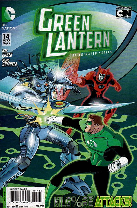 Cover of Green Lantern: The Animated Series (Vol 1) #14. One of 250,000 Vintage American Comics on sale from Krypton!