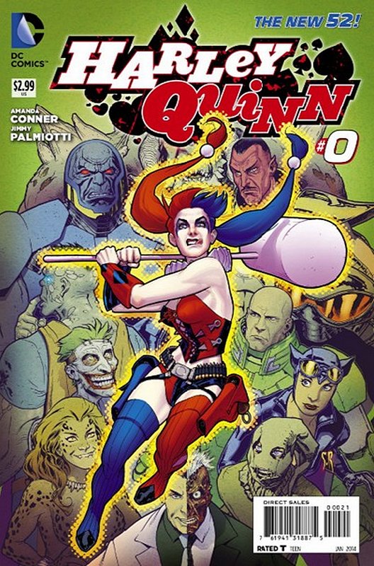 Cover of Harley Quinn (Vol 2) #0. One of 250,000 Vintage American Comics on sale from Krypton!