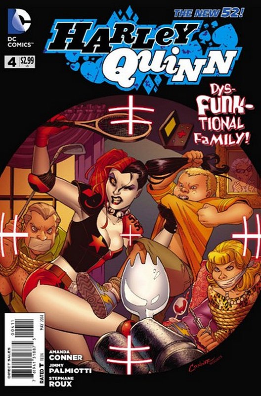 Cover of Harley Quinn (Vol 2) #4. One of 250,000 Vintage American Comics on sale from Krypton!