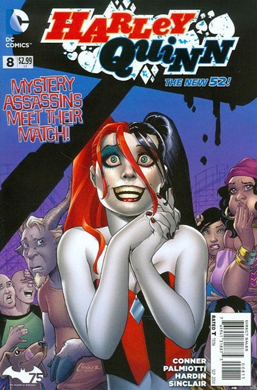 Cover of Harley Quinn (Vol 2) #8. One of 250,000 Vintage American Comics on sale from Krypton!