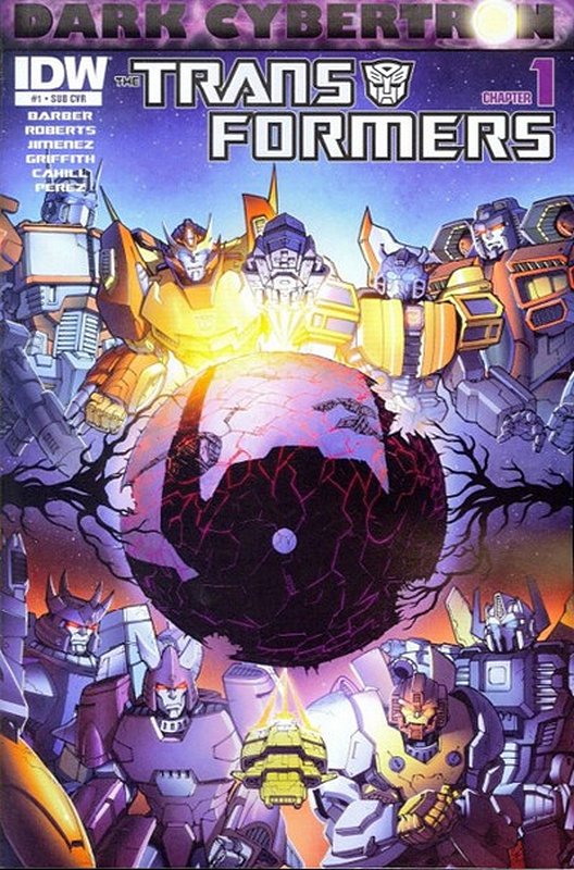 Cover of Transformers: Dark Cybertron (2013 One Shot) #1. One of 250,000 Vintage American Comics on sale from Krypton!