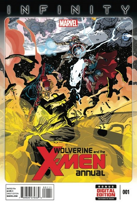Cover of Wolverine & X-Men Annual (2013) #1. One of 250,000 Vintage American Comics on sale from Krypton!