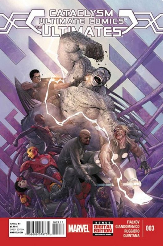 Cover of Cataclysm: Ultimates (2013 Ltd) #3. One of 250,000 Vintage American Comics on sale from Krypton!