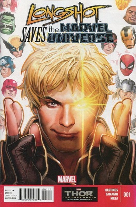 Cover of Longshot Saves The Marvel Universe (2013 Ltd) #1. One of 250,000 Vintage American Comics on sale from Krypton!