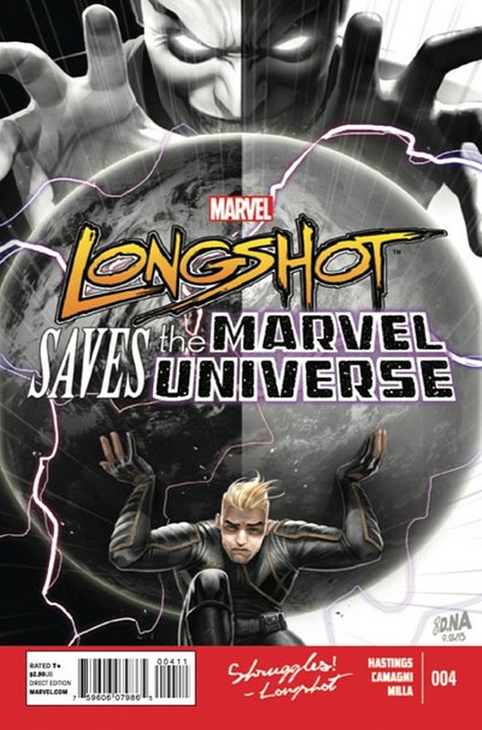 Cover of Longshot Saves The Marvel Universe (2013 Ltd) #4. One of 250,000 Vintage American Comics on sale from Krypton!