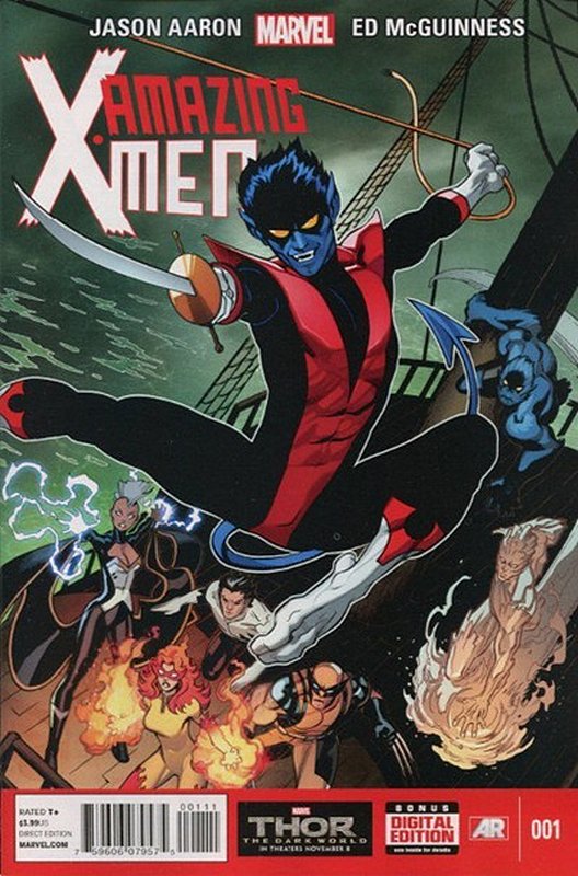 Cover of Amazing X-Men (Vol 1) #1. One of 250,000 Vintage American Comics on sale from Krypton!