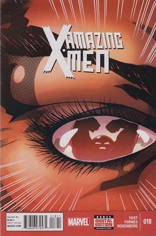Cover of Amazing X-Men (Vol 1) #18. One of 250,000 Vintage American Comics on sale from Krypton!