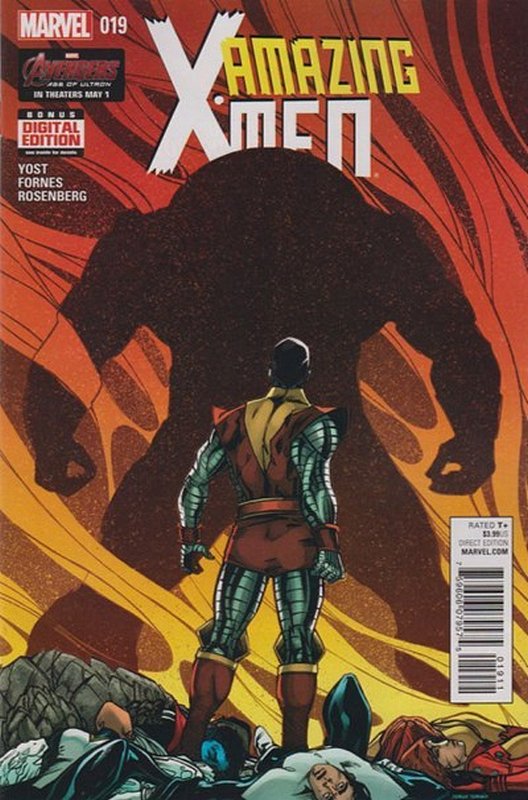 Cover of Amazing X-Men (Vol 1) #19. One of 250,000 Vintage American Comics on sale from Krypton!