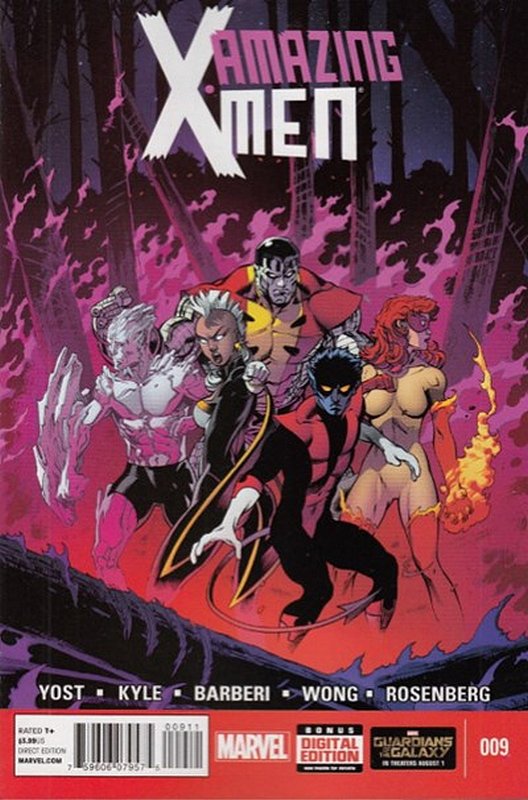 Cover of Amazing X-Men (Vol 1) #9. One of 250,000 Vintage American Comics on sale from Krypton!