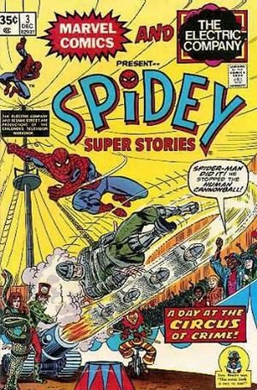 Cover of Spidey Super Stories (Vol 1) #3. One of 250,000 Vintage American Comics on sale from Krypton!