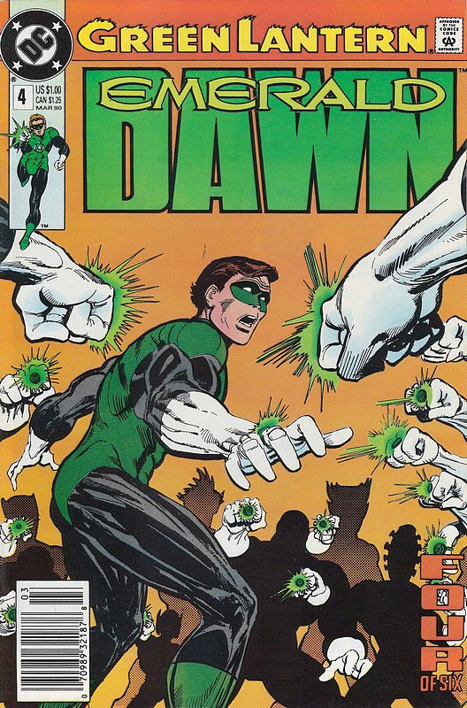 Cover of Green Lantern: Emerald Dawn (1989 Ltd) #4. One of 250,000 Vintage American Comics on sale from Krypton!