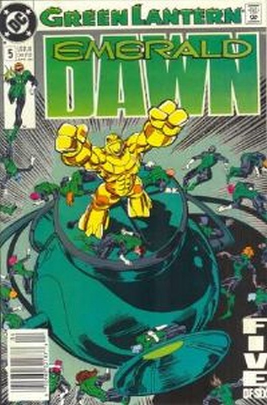 Cover of Green Lantern: Emerald Dawn (1989 Ltd) #5. One of 250,000 Vintage American Comics on sale from Krypton!