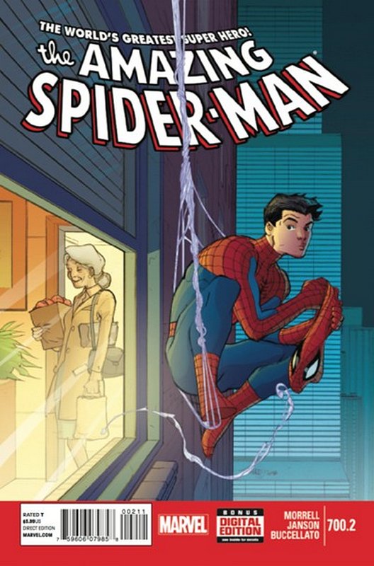 Cover of Amazing Spider-Man (700 Point 1-5) (2013 Ltd) #2. One of 250,000 Vintage American Comics on sale from Krypton!