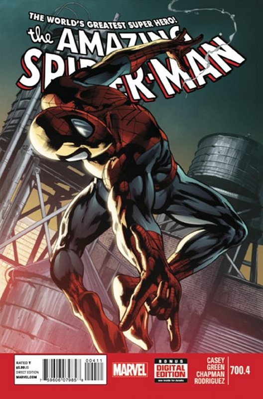 Cover of Amazing Spider-Man (700 Point 1-5) (2013 Ltd) #4. One of 250,000 Vintage American Comics on sale from Krypton!
