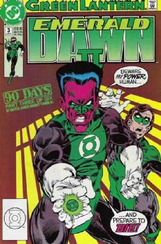 Cover of Green Lantern: Emerald Dawn II (1991 Ltd) #3. One of 250,000 Vintage American Comics on sale from Krypton!