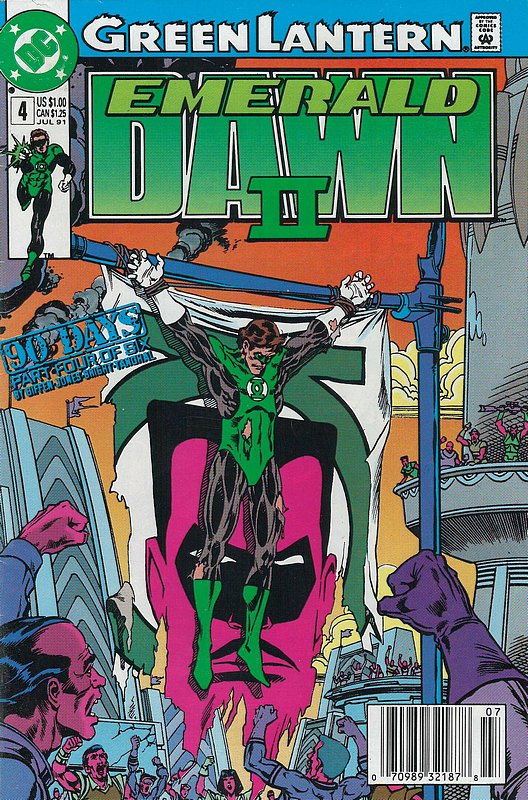 Cover of Green Lantern: Emerald Dawn II (1991 Ltd) #4. One of 250,000 Vintage American Comics on sale from Krypton!