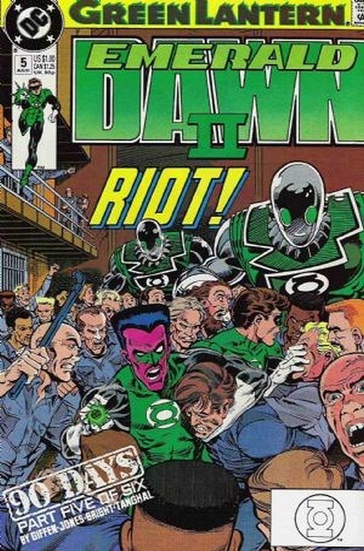 Cover of Green Lantern: Emerald Dawn II (1991 Ltd) #5. One of 250,000 Vintage American Comics on sale from Krypton!