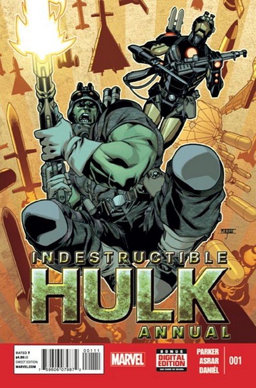 Cover of Indestructible Hulk Annual (2013) #1. One of 250,000 Vintage American Comics on sale from Krypton!