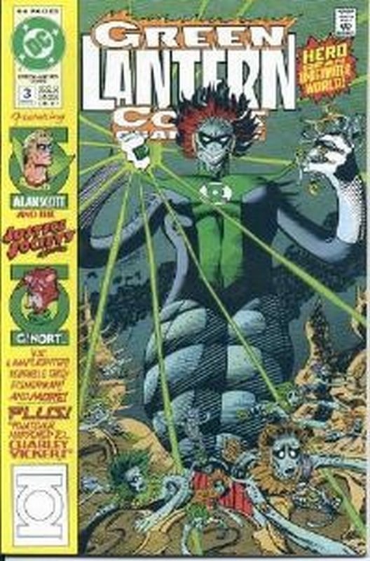 Cover of Green Lantern Corps Quarterly (Vol 1) #3. One of 250,000 Vintage American Comics on sale from Krypton!