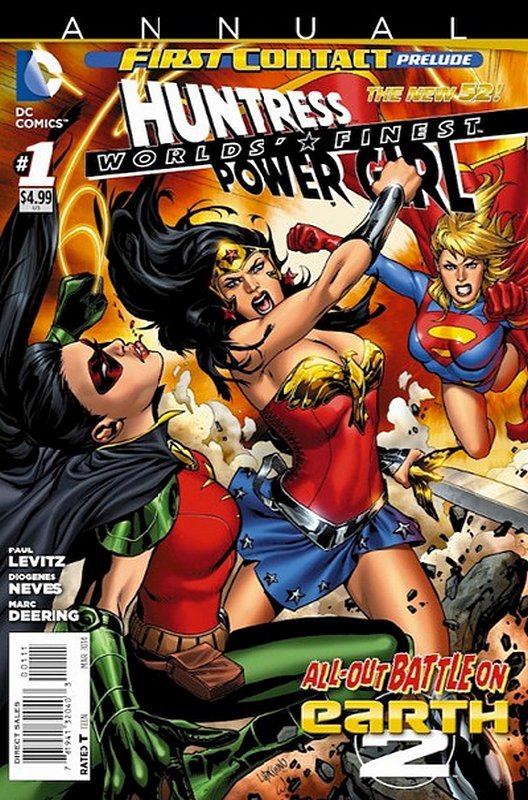 Cover of Worlds Finest Annual #1. One of 250,000 Vintage American Comics on sale from Krypton!