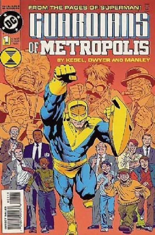 Cover of Guardians of Metropolis (1994 Ltd) #1. One of 250,000 Vintage American Comics on sale from Krypton!