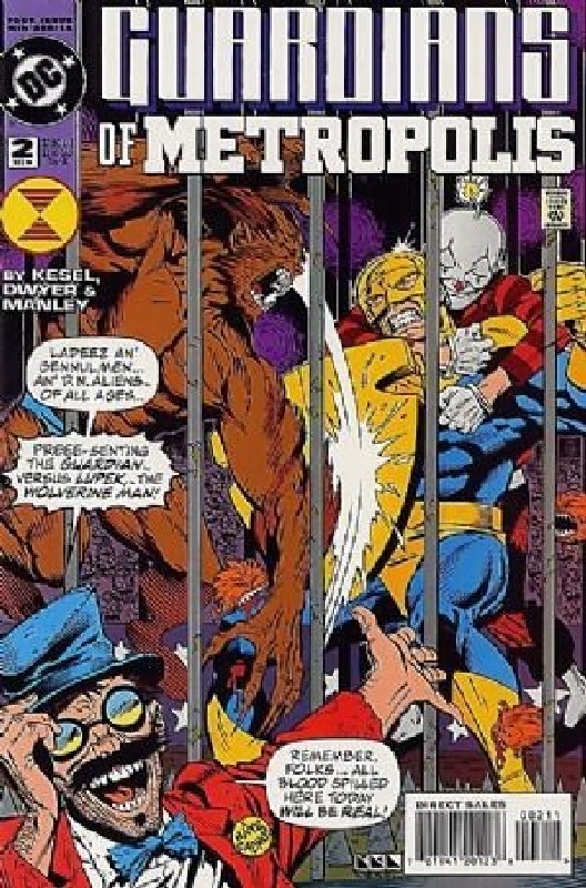 Cover of Guardians of Metropolis (1994 Ltd) #2. One of 250,000 Vintage American Comics on sale from Krypton!