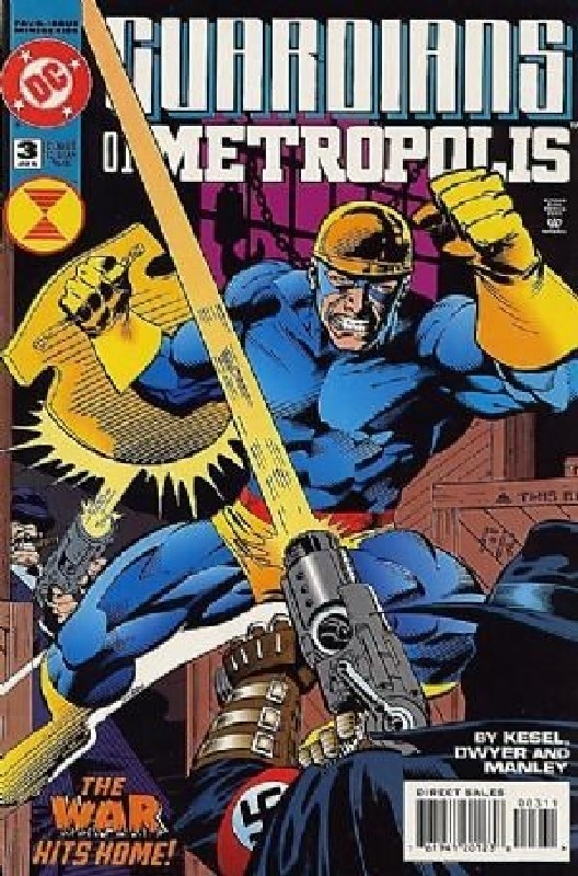 Cover of Guardians of Metropolis (1994 Ltd) #3. One of 250,000 Vintage American Comics on sale from Krypton!