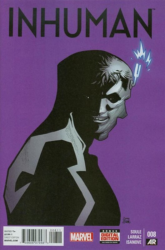 Cover of Inhuman (Vol 1) #8. One of 250,000 Vintage American Comics on sale from Krypton!