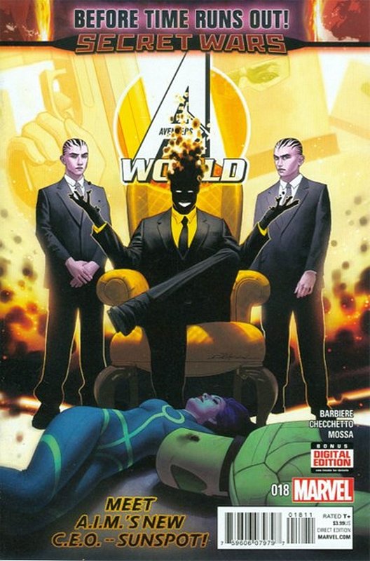Cover of Avengers World (Vol 1) #18. One of 250,000 Vintage American Comics on sale from Krypton!