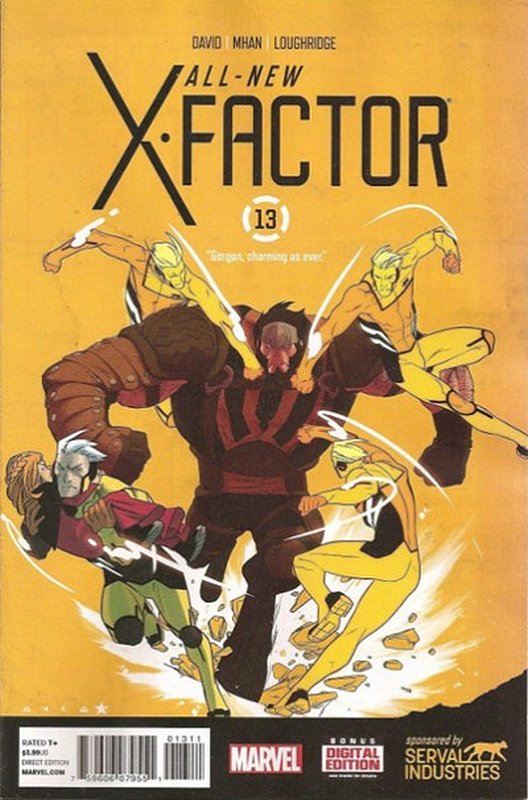 Cover of X-Factor - All New  (Vol 1) #13. One of 250,000 Vintage American Comics on sale from Krypton!