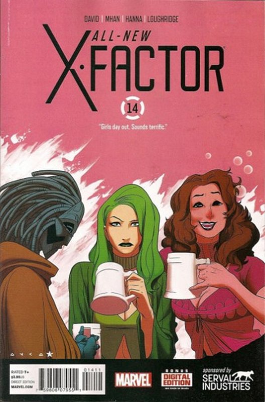 Cover of X-Factor - All New  (Vol 1) #14. One of 250,000 Vintage American Comics on sale from Krypton!