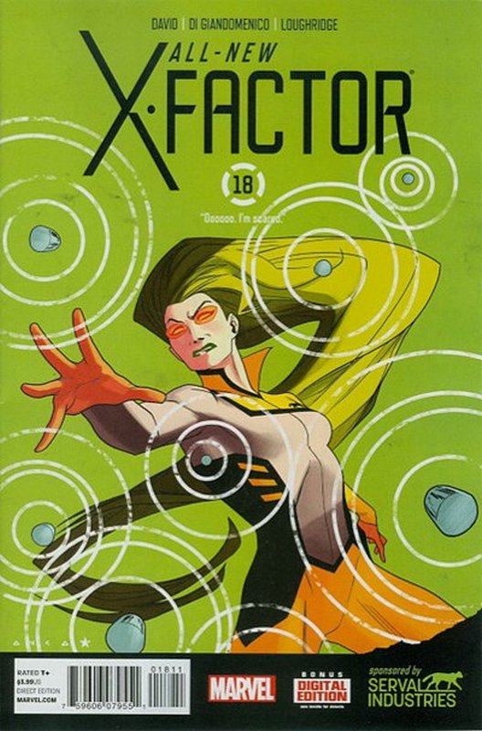 Cover of X-Factor - All New  (Vol 1) #18. One of 250,000 Vintage American Comics on sale from Krypton!