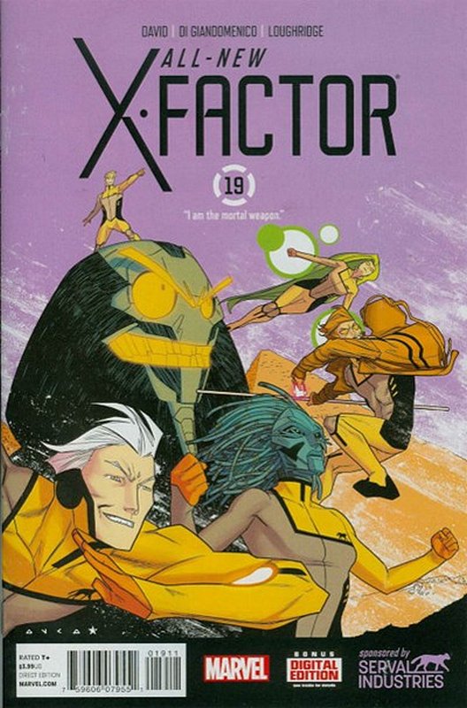 Cover of X-Factor - All New  (Vol 1) #19. One of 250,000 Vintage American Comics on sale from Krypton!