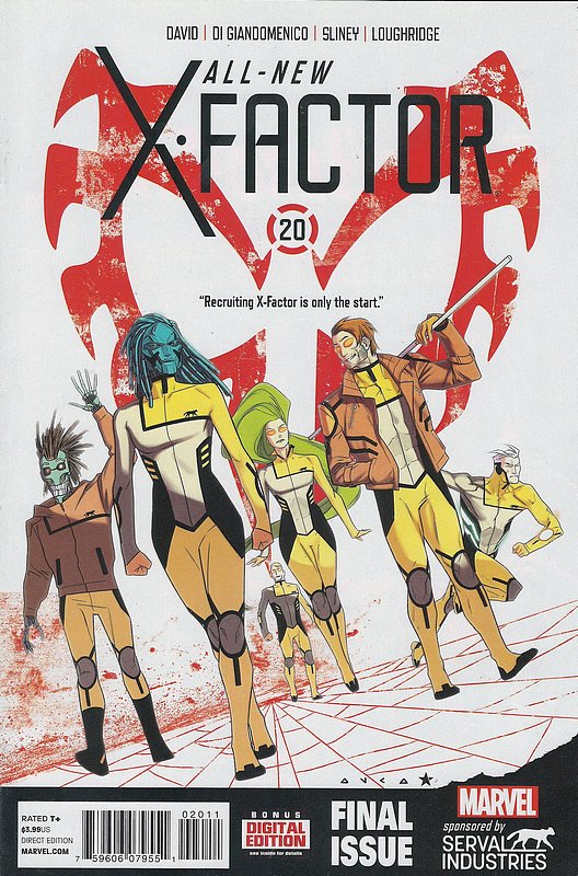 Cover of X-Factor - All New  (Vol 1) #20. One of 250,000 Vintage American Comics on sale from Krypton!