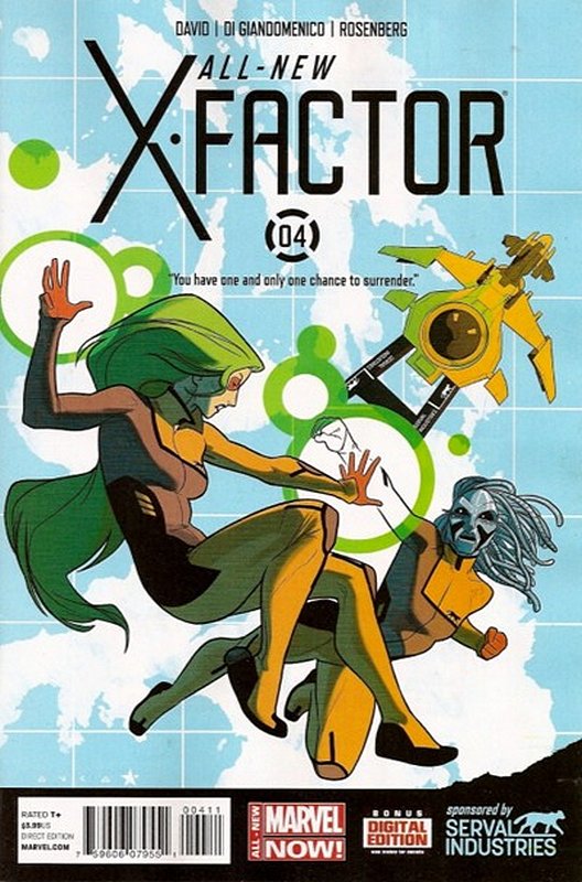 Cover of X-Factor - All New  (Vol 1) #4. One of 250,000 Vintage American Comics on sale from Krypton!
