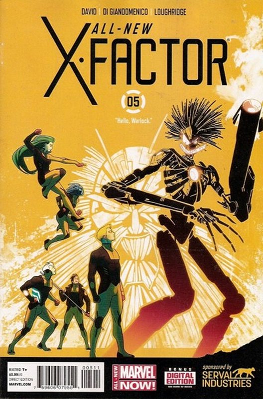 Cover of X-Factor - All New  (Vol 1) #5. One of 250,000 Vintage American Comics on sale from Krypton!