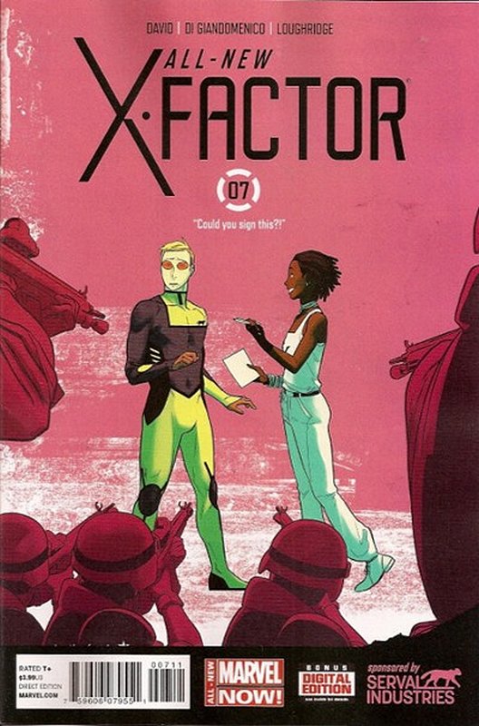 Cover of X-Factor - All New  (Vol 1) #7. One of 250,000 Vintage American Comics on sale from Krypton!